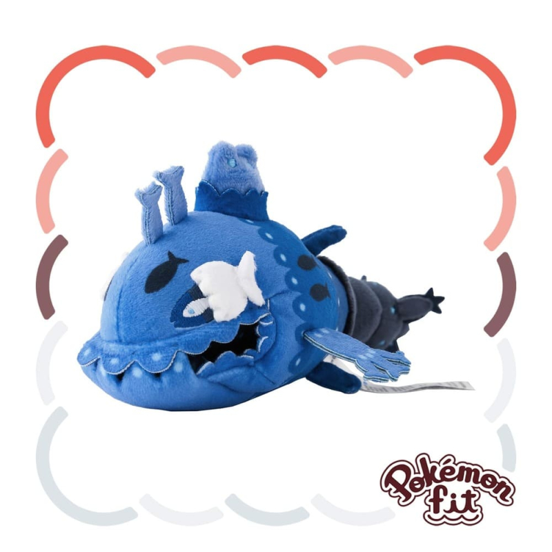 Officiële Pokemon center Pokemon fit knuffel Wishiwashi (School Form) 19cm lang